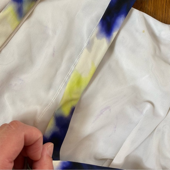 Athleta Tie Dye High Neck Tankini Swim Top - Picture 5 of 8